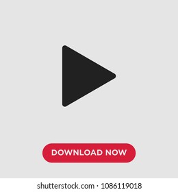 Play vector icon