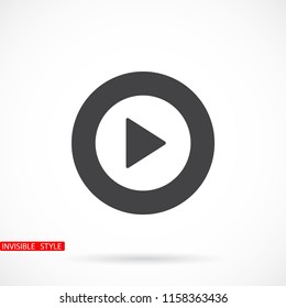 Play  vector icon