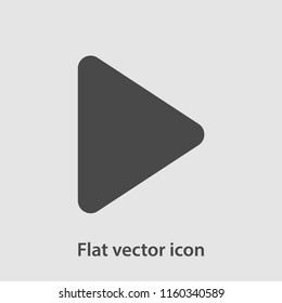 Play vector icon