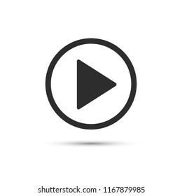 Play  vector icon