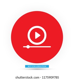 Play  vector icon