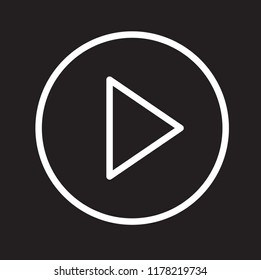 play vector icon