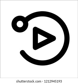 play vector icon