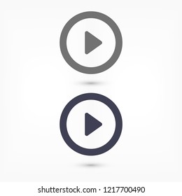 Play  vector icon