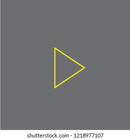 Play vector icon