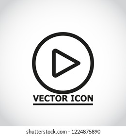 Play Vector icon
