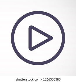 Play Vector icon