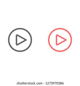 Play Vector icon