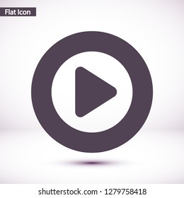 Play  vector icon