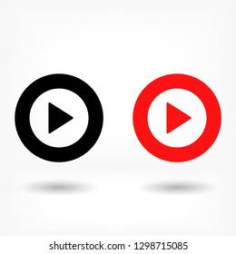 Play  vector icon