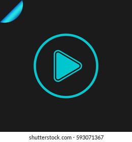 play vector icon