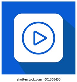 Play vector icon