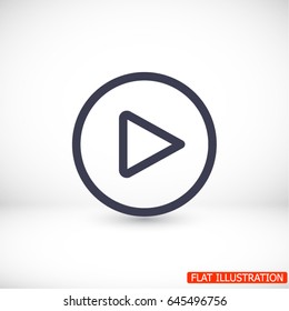 Play Vector icon