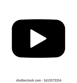 Youtube Logo Black White Hd Stock Images Shutterstock