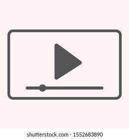 Play Vector icon . Lorem Ipsum Illustration design