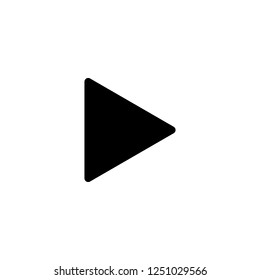 play vector icon. play sign on white background. play icon for web and app