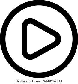 play vector illustration asset element