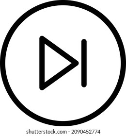 Vektorgrafik einzeln auf transparentem Hintergrund spielen. Strich-Vektorsymbole für Konzept- oder Web-Grafiken.