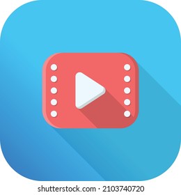 reproducir ilustración vectorial en un fondo transparente.Símbolos de calidad premium.Icono plano de línea vectorial para el diseño de conceptos y gráficos.
