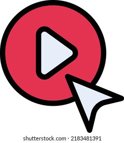 Play Vector illustration on a transparent background.Premium quality symmbols.Stroke vector icon for concept and graphic design.