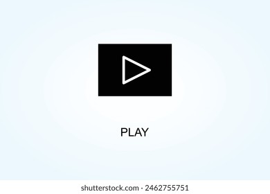 Play Vector Or Logo Sign Symbol Illustration