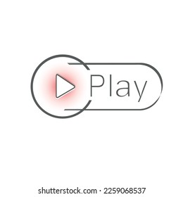 "PLAY" Vector Web Button vector
