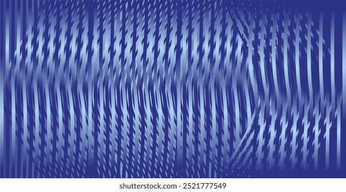 a play of vertical and curved lines with gradient blue colors as a background and compositional inspiration in visual communication design and for other purposes