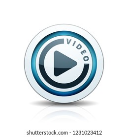 Play Video Button illustration