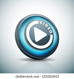 Play Video Button illustration