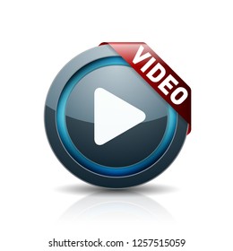 Play Video Button illustration