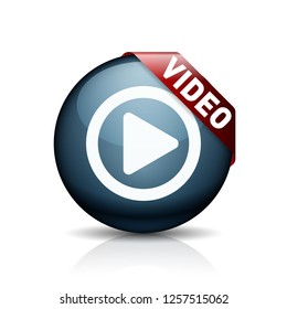 Play Video Button illustration