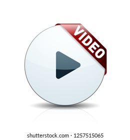 Play Video Button illustration