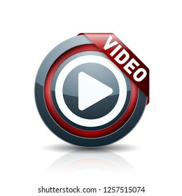 Play Video Button illustration