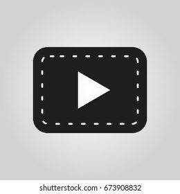 play video icon