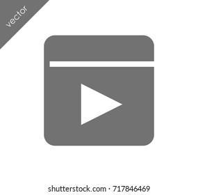 play video icon