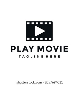 Play Video Icon Design Template. play multimedia Vector illustration.
