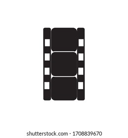 Plantilla de diseño de vectores de iconos de vídeo