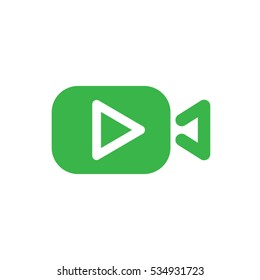 Play video icon vector illustration eps10.