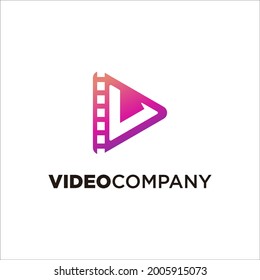 play video logo design inspiration