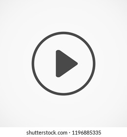 Play Video vector icon