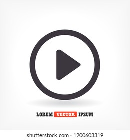 Play Video vector icon