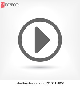 Play Video vector icon