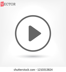 Play Video vector icon
