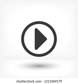 Play Video vector icon