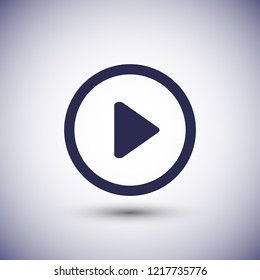 Play Video vector icon