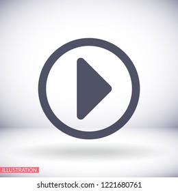 Play Video vector icon