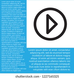 Play Video vector icon