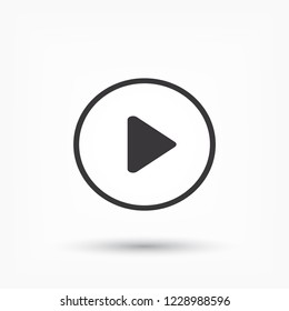 Play Video vector icon