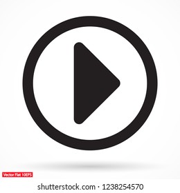 Play Video vector icon