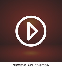 Play Video vector icon